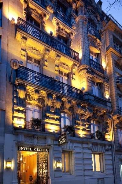 Cecilia Arc De Triomphe Otel Paris Dış mekan fotoğraf
